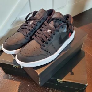 Air Jordan 1 Low black/ black & dark Gray